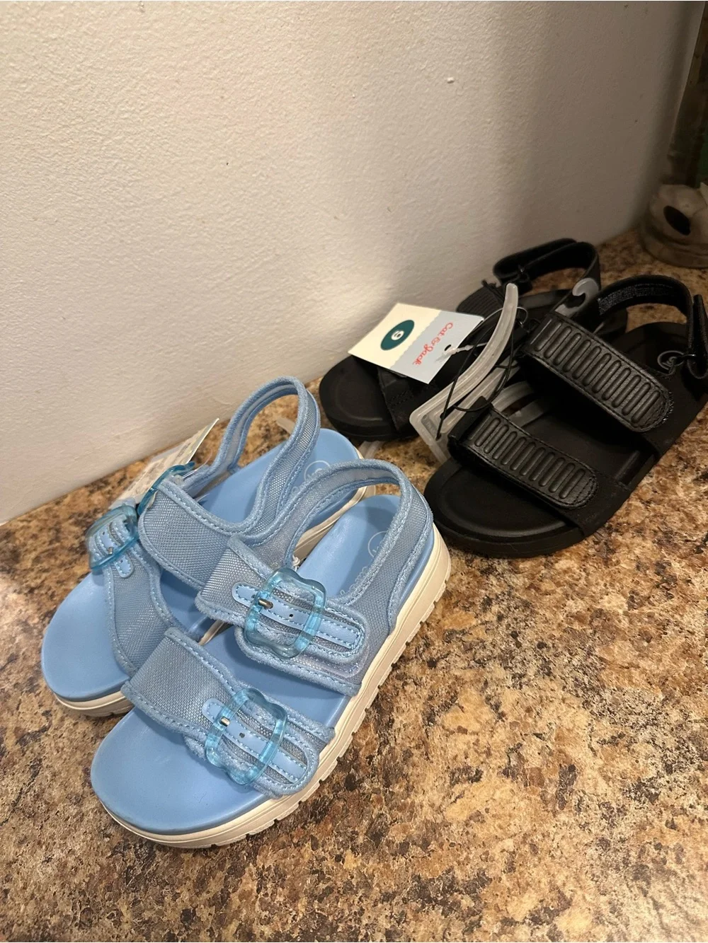 Cat & Jack Baby Blue Buckle Sandals